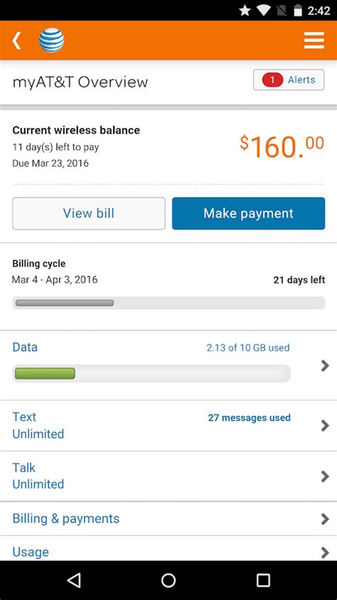 View & manage your myAT&T account.